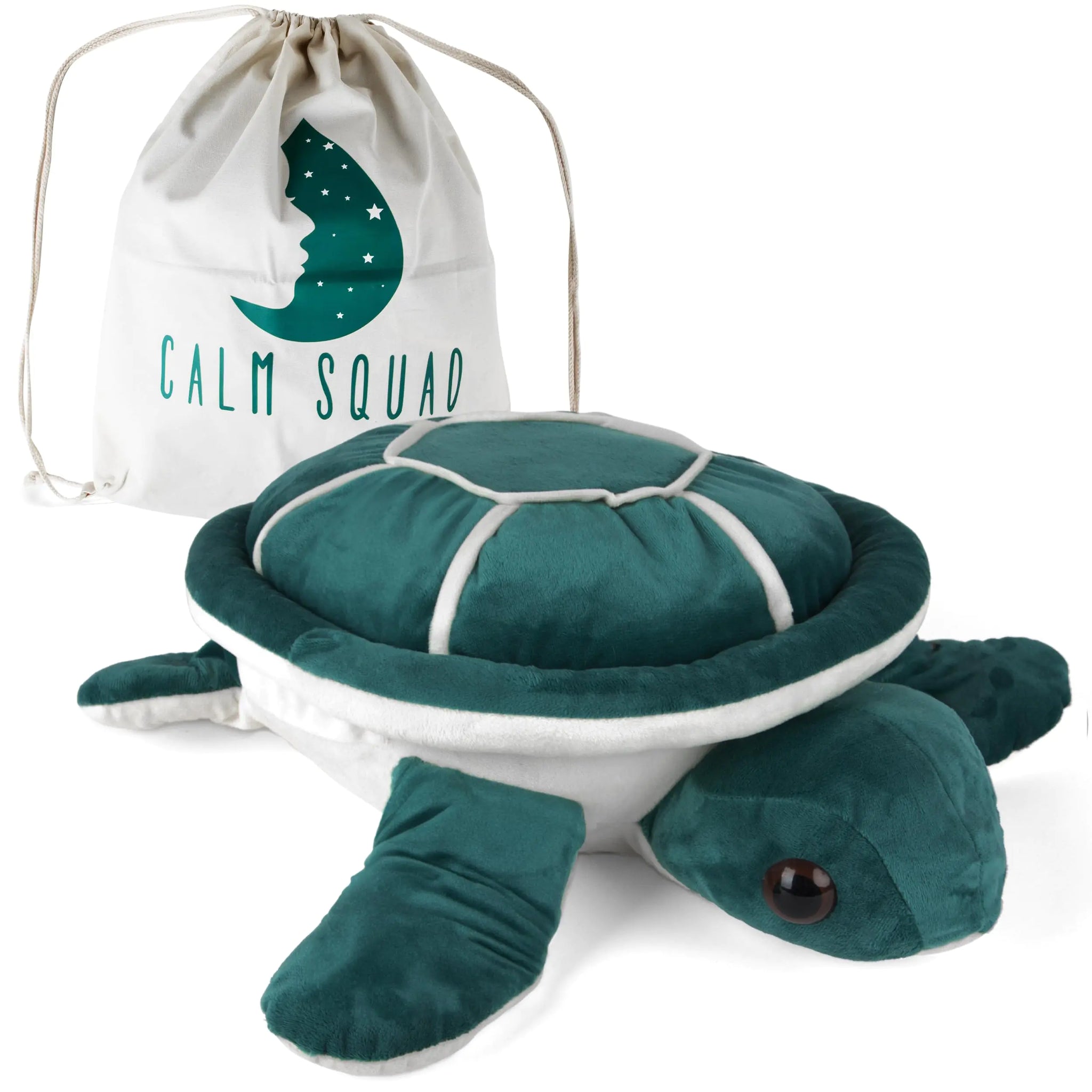 CALM SQUAD Lou The Turtle Stuffed Plush Animal Toy