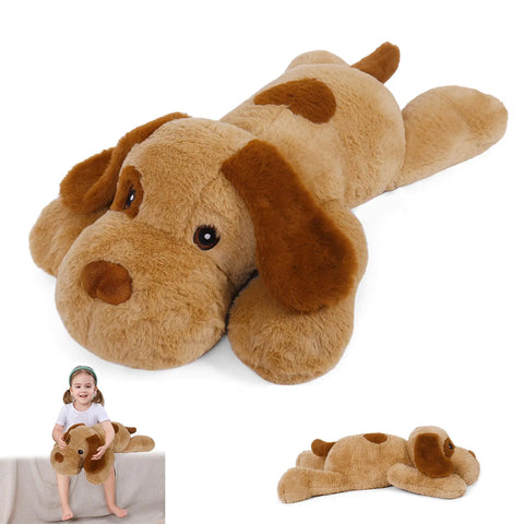 Cute Stuffed Animal Brown Dog Plush Toy
