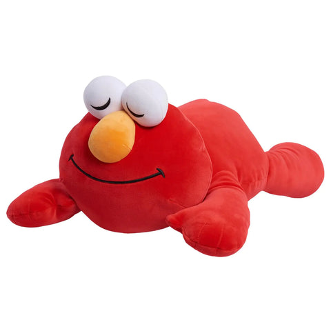 Just Play Sesame Street Sleepy Friends 22-inch Elmo Soft and Squishy Plush Kids Toys for Ages 0