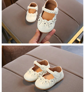 Baby and Toddler floral designed ballet flat shoes