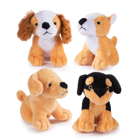 Plush Puppies Set for Toddlers and Babies