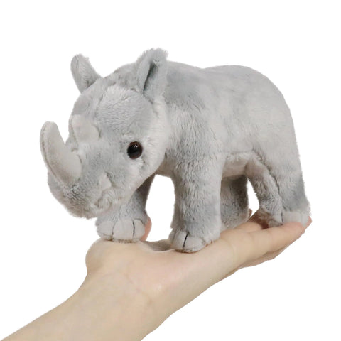 Rhinoceros Wild Animal Plush Toy (Rhino 7 Inches)
