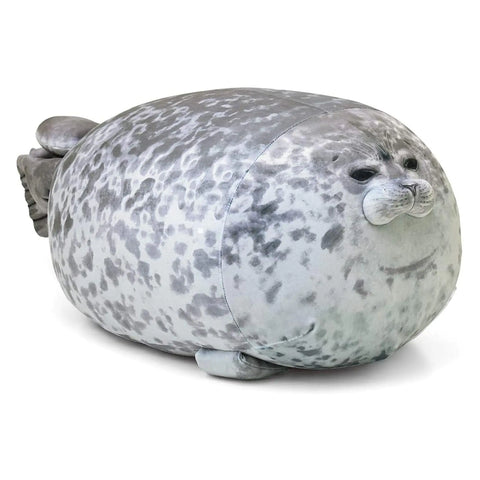 Pineapple Seal Plush Pillow Giant Stuffed Animal Toy (23.6 inch)