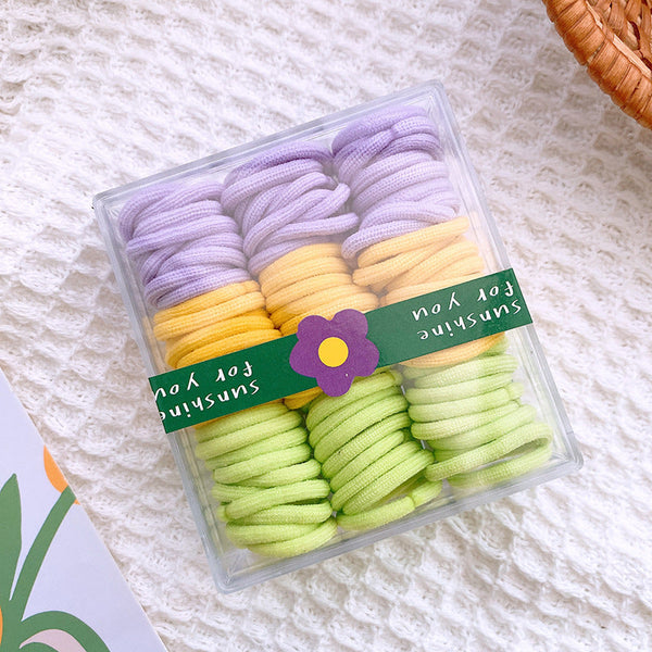 Solid Color Hairband 90-Piece Set