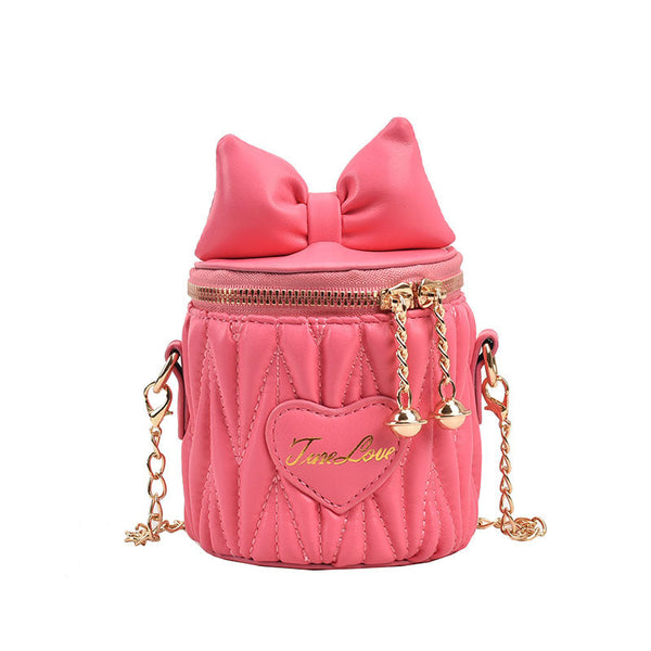 Kids' Zipper Bucket Crossbody Bag