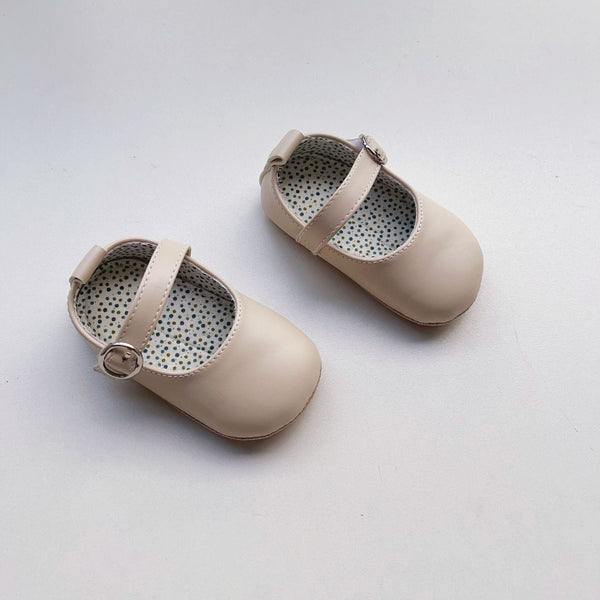 Baby Girl Solid Color Toddler Soft-Sole Anti-Slip Walking Shoes