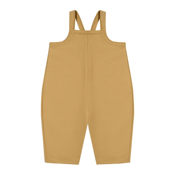 Solid Color Loose Comfy Romper