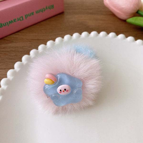 Soft And Sweet Plush Bunny Hairband