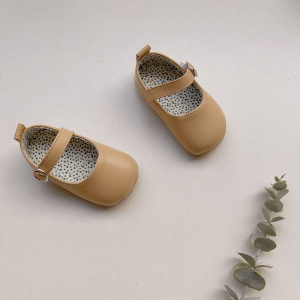Baby Girl Solid Color Toddler Soft-Sole Anti-Slip Walking Shoes