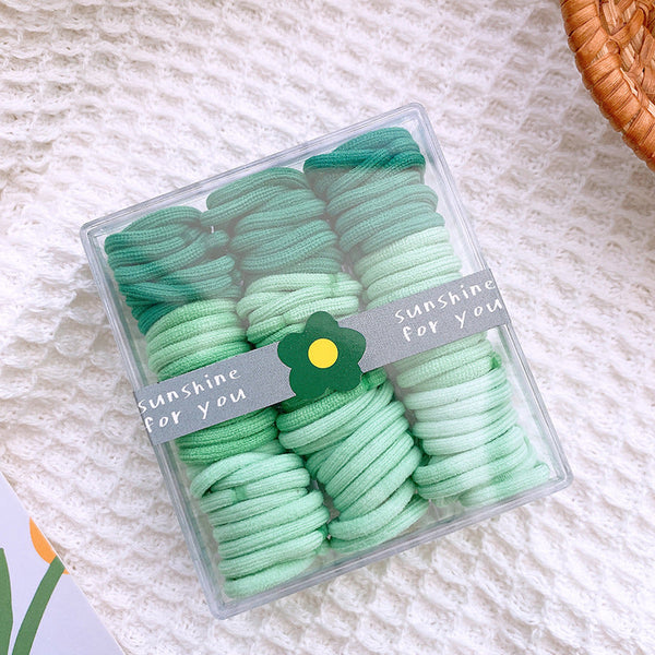 Solid Color Hairband 90-Piece Set