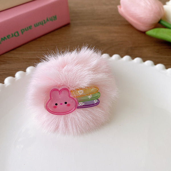Soft And Sweet Plush Bunny Hairband