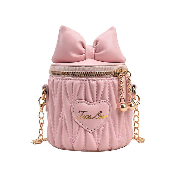 Kids' Zipper Bucket Crossbody Bag