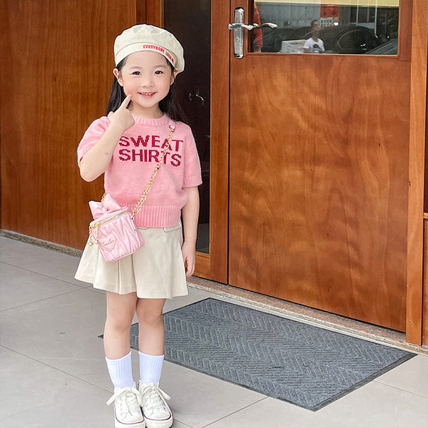 Kids' Zipper Bucket Crossbody Bag