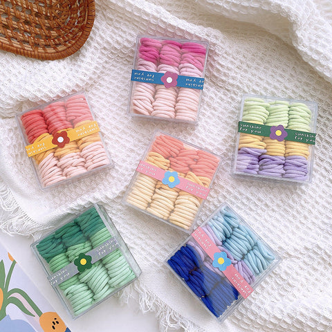 Solid Color Hairband 90-Piece Set