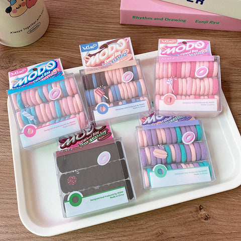 Adorable Solid Color Simple Hairband 40-Piece Set