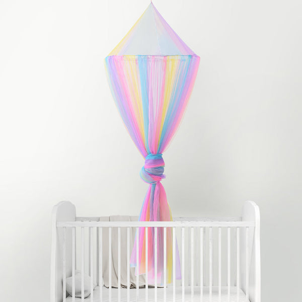 Rainbow Dome Baby Mosquito Net, Mosquito-Proof, Installation-Free, Cute And Beautiful Bed Canopy For Children’s Beds