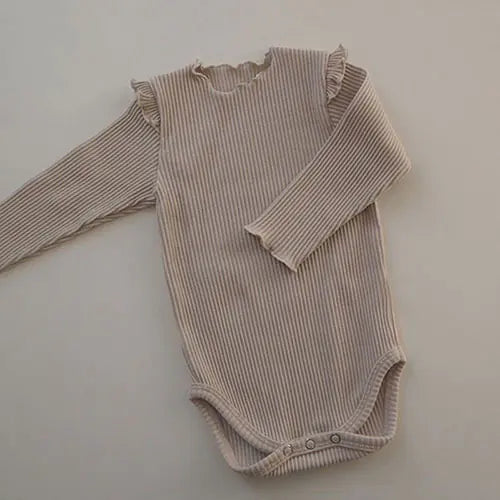 Sleeveless Corduroy Onesies for Newborns (Spring/Autumn)