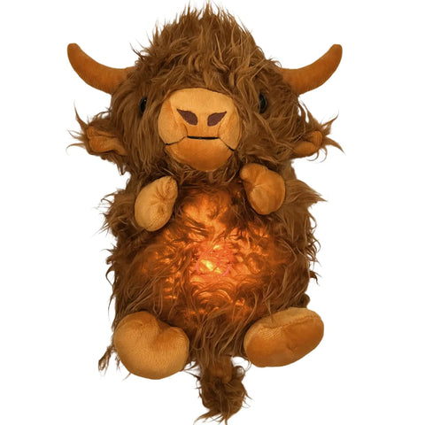 JAIPXLOS Highland Cow Stuffed Animal Plush Toy